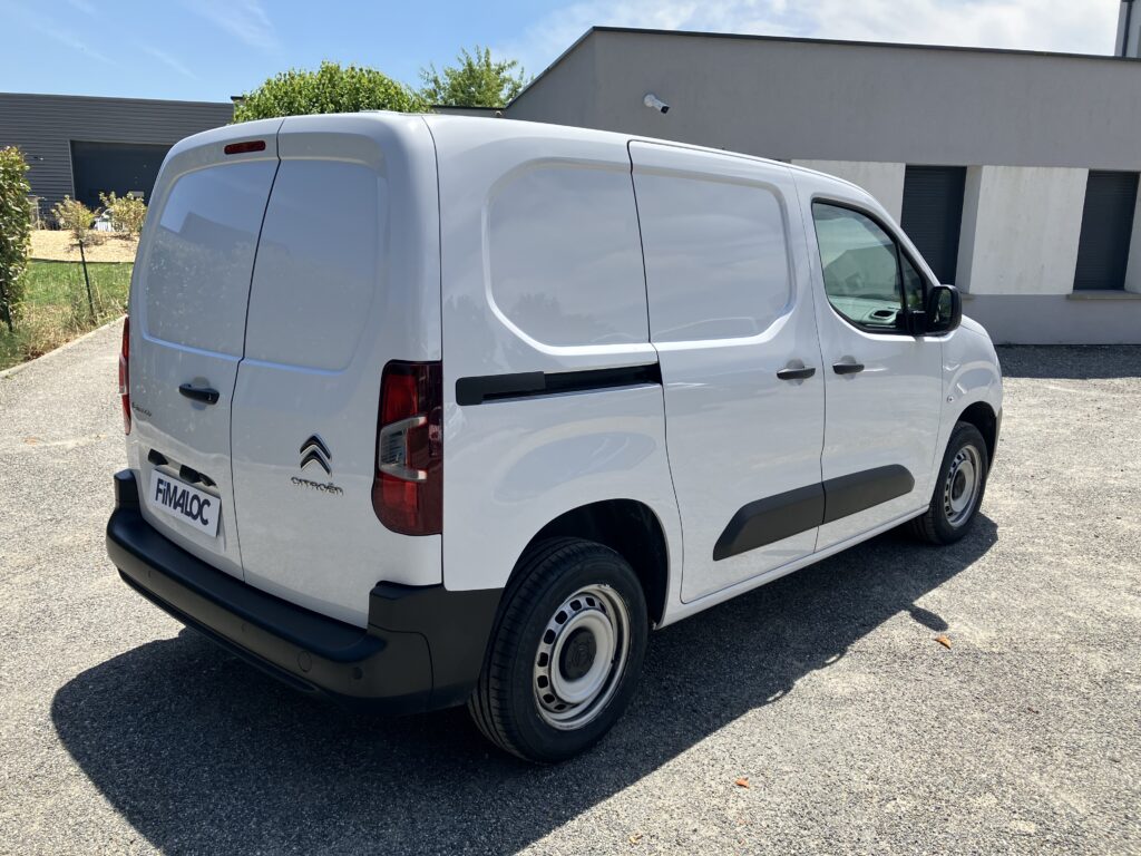 Leasing utilitaire professionnel Citroën Berlingo auto entrepreneurs et sociétés sans bilan