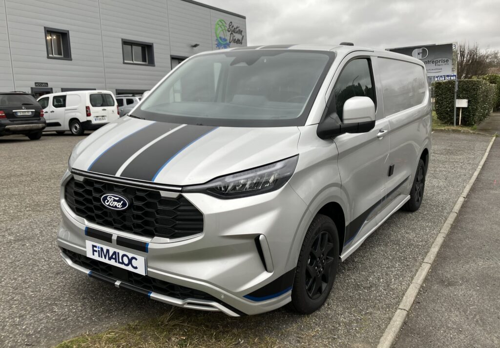 Leasing professionnel véhicule utilitaire FORD CUSTOM, tourisme, société. Accessible autoentrepreneur, société sans bilan jeune entreprise, avec FIMALOC